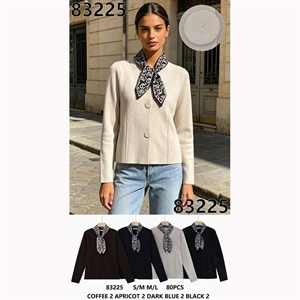 Sweter damski zapinany na guziki  S/M-M/L