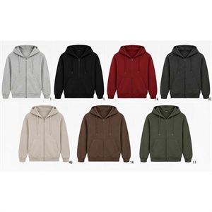 Bluza męska rozpinana na zamek z kapturem  M-2XL
