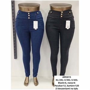 Legginsy długie damskie  XL/2XL-5XL/6XL