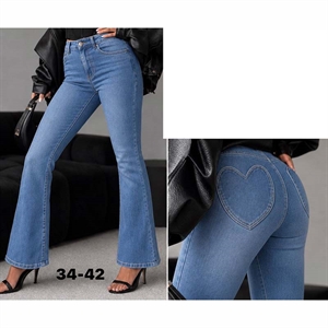 Jeansy dzwony damskie  34-42