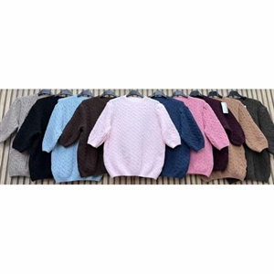 Sweter damski z krótkim rękawem