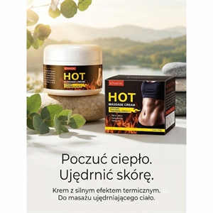 Gorący krem ​​do masażu