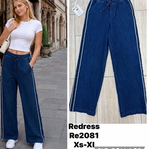 Jeansy szerokie nogawki  XS-XL