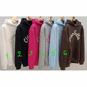 Bluza ocieplana kangurka damska produkt Turecki  M-XL
