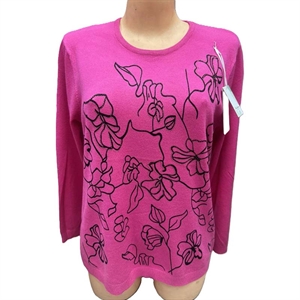 Sweter damski okrągły  L/XL-2XL/3XL