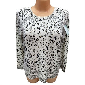 Sweter damski okrągły  L/XL-2XL/3XL