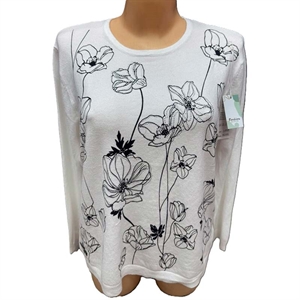 Sweter damski okrągły  L/XL-2XL/3XL