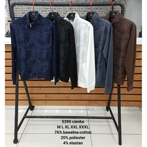 Bluza cienka męska rozpinana na zamek produkt Turecki  M-3XL