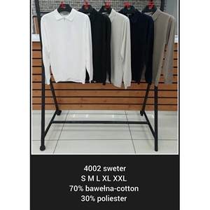 Sweter męski na pół suwak produkt Turecki  S-2XL