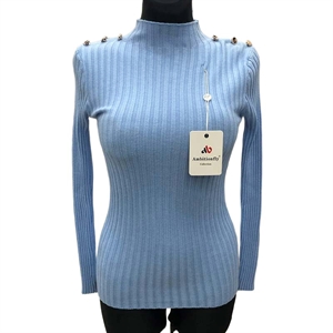 Sweter damski z półgolfem