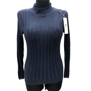 Sweter damski z półgolfem