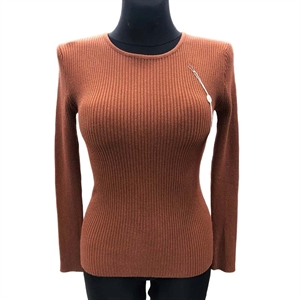 Sweter damski okrągły