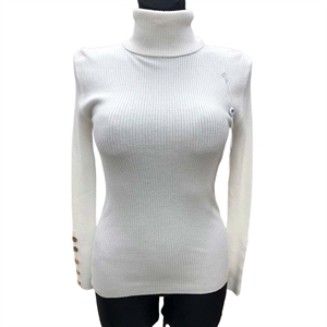 Sweter damski z golfem
