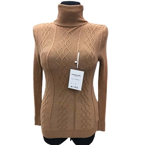 Sweter damski z golfem