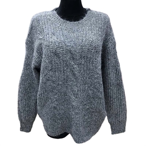 Sweter damski okrągły S/M L/XL