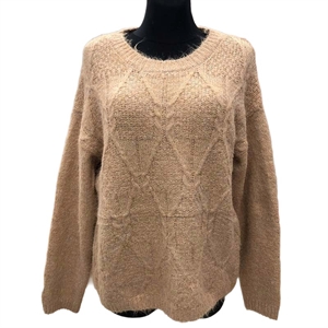 Sweter damski okrągły S/M L/XL