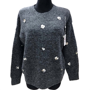 Sweter damski okrągły M/L-XL/2XL