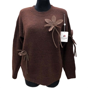 Sweter damski okrągły M/L-XL/2XL