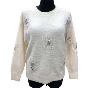 Sweter damski okrągły M/L-XL/2XL