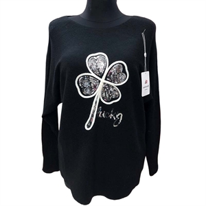 Sweter damski okrągły M/L-XL/2XL