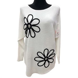 Sweter damski okrągły M/L-XL/2XL