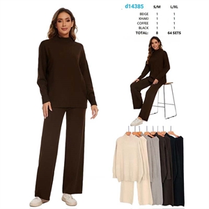 Komplet sweterkowy damski S-XL