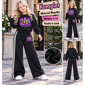 Komplet dziewczęcy 4-14 lat