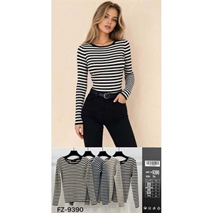 Sweter damski okrągły