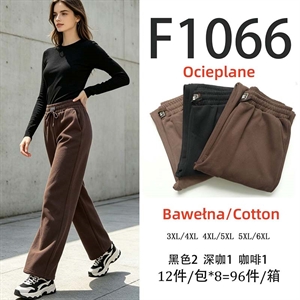Spodnie damskie ocieplane Big Size  3XL/4XL-5XL/6XL