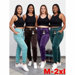 Spodnie dresowe welurowe  M-2XL