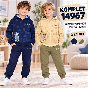 Komplet dresowy chłopięcy  98-128cm