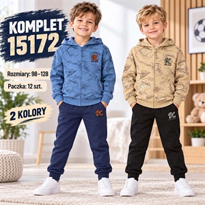 Komplet dresowy chłopięcy  98-128cm