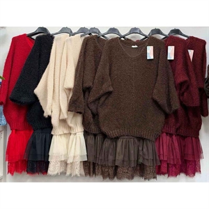 Komplet Sweter + Sukienka produkt Włoski