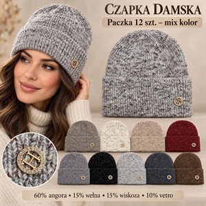 Czapka damska