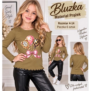Bluzka dziewczęca  4-14 lat