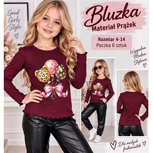 Bluzka dziewczęca  4-14 lat