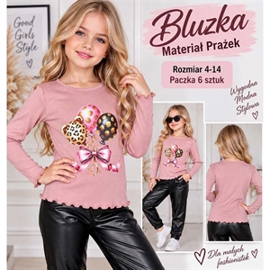 Bluzka dziewczęca  4-14 lat