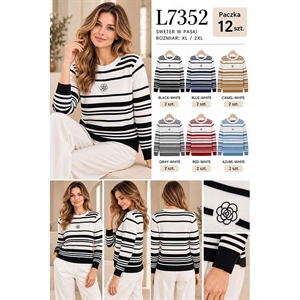 Sweter damski okrągły  XL/2XL