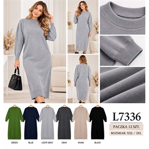 Sukienka sweterkowa damska  2XL/3XL