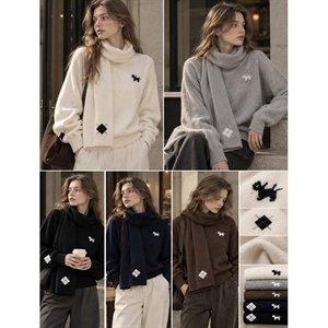 Komplet Sweter + Szalik  S/M-M/L