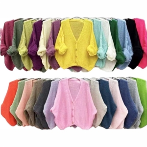 Sweter damski zapinany na guziki