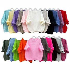 Sweter damski z krótkim rękawem