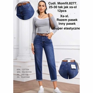Jeansy damskie  25-30(XS-XL)