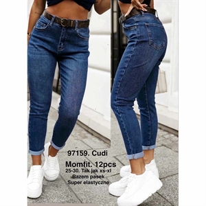 Jeansy mom fit  25-30(XS-XL)