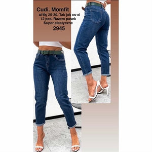 Jeansy mom fit  25-30(XS-XL)