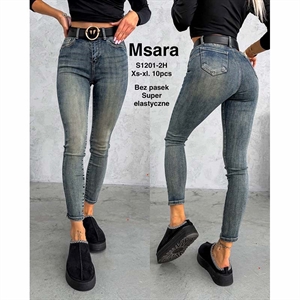 Jeansy damskie M'sara  XS-XL