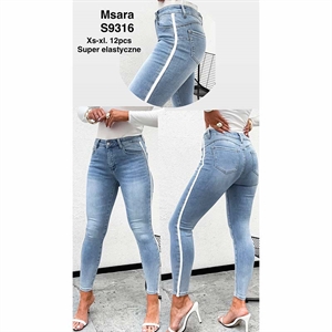 Jeansy damskie M'sara  XS-XL