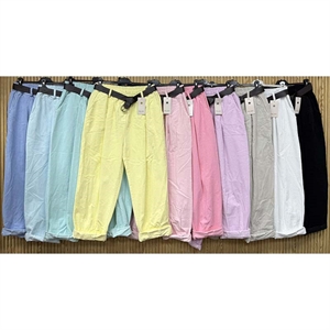 Spodnie sztruksowe damskie - Produkt Włoski