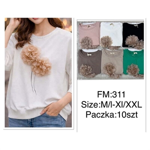 Cienka bluza damska (M/L-XL/2XL)