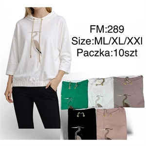 Cienka bluza damska (M/L-XL/2XL)